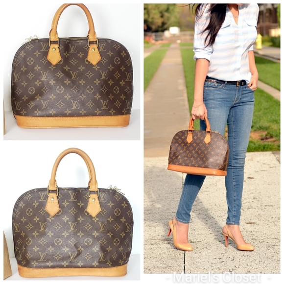 Louis Vuitton Alma with dustbag #1961M - Picture 9 of 16